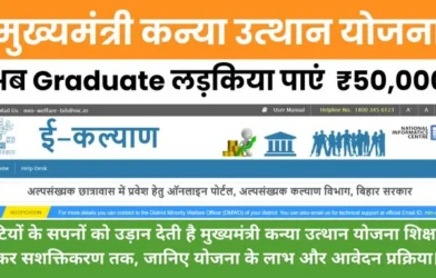 Mukhyamantri Kanya Utthan Yojana